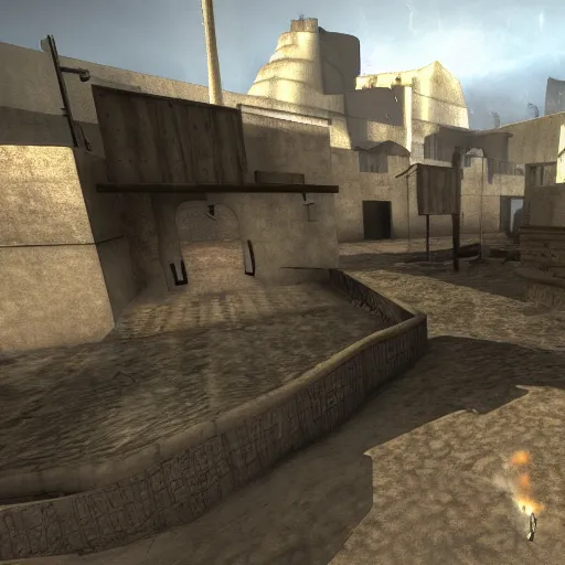 Image similar to de_dust3 Counterstrike Global Conflict