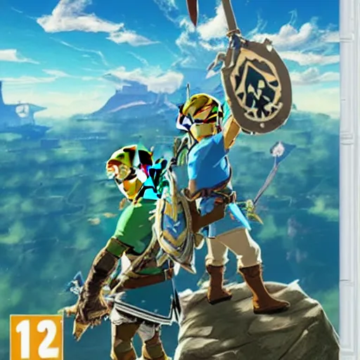 Image similar to the legend of zelda breath of the wild 2