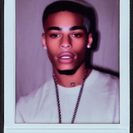 Image similar to a polaroid photo of jahseh onfroy