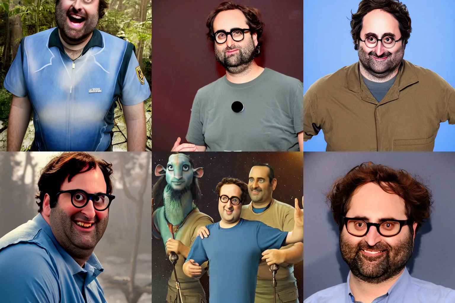 Prompt: Eric Wareheim in Avatar