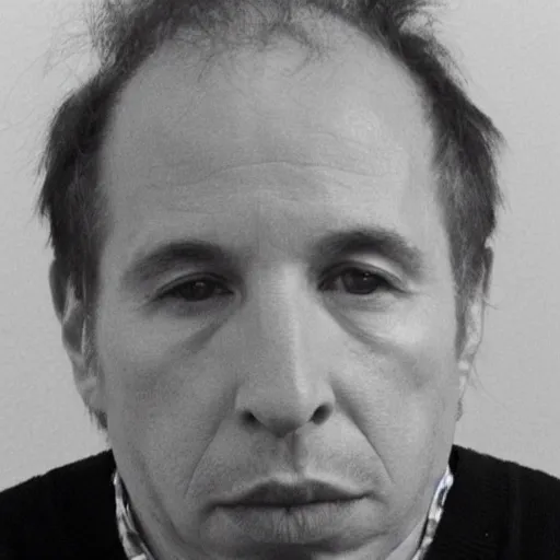 Image similar to paul simon mugshot