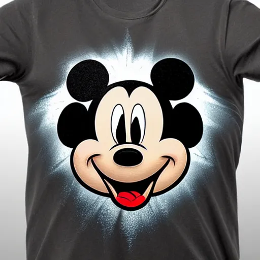 Image similar to Mickey airbrush gangster