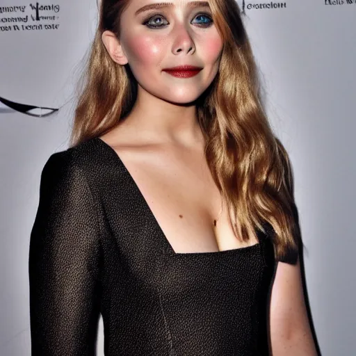 Image similar to elizabeth olsen mixed with jennifer lawrence