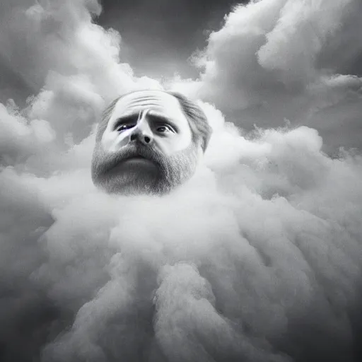 Image similar to hyperrealistic zach galifianakis evaporating into dust in the wind, stunning 3 d render inspired by istvan sandorfi & greg rutkowski & mike judge, perfect symmetry, dim volumetric cinematic lighting, 8 k octane comprehensive render, extremely mega hyper - detailed and lifelike attributes & atmosphere, intricate, realistic flesh texture, masterpiece, artstation, stunning,