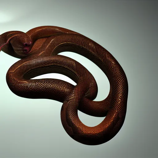 Image similar to venemous snake, studio lighting, highly detailed, octane render