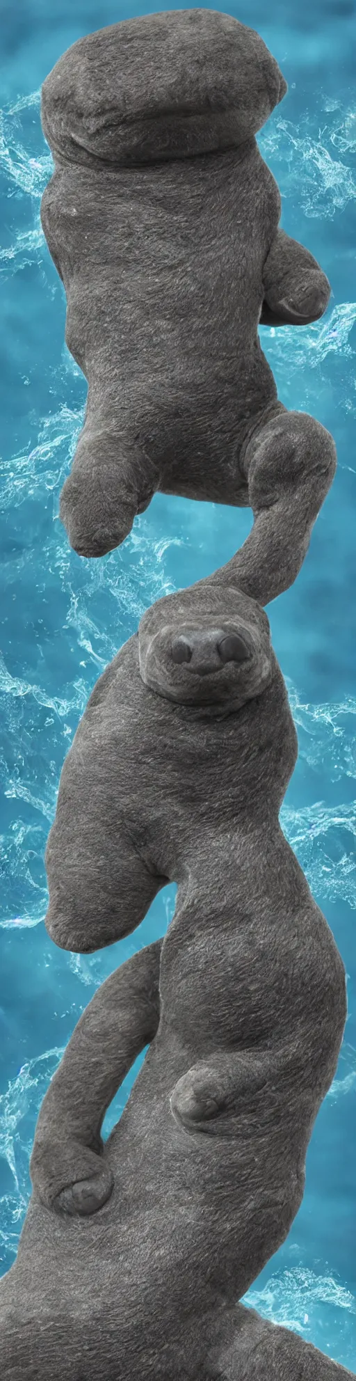 Prompt: a hyper realistic ultra realistic photograph of the infinity seal pup, highly detailed, 8k photograph