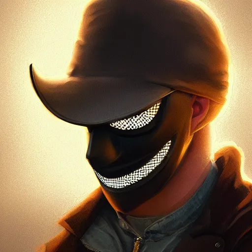 Image similar to anonymous hacker wears mask, digital art, photorealistoc, art by greg rutkowski, hyperdetailed, western comic style, comic, comic style, sharp lineart, professional lighting, deviantart, artstation, trevor henderson, rossdtaws, cinematic, dramatic