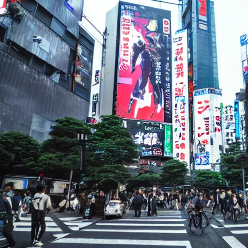 Image similar to cyberpunk shibuya tokyo,