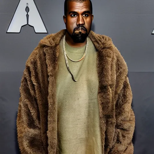 Image similar to kanye west on a quest in lord of the rings