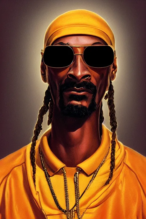 a close up portrait of a robot resembling snoop dogg, | Stable ...