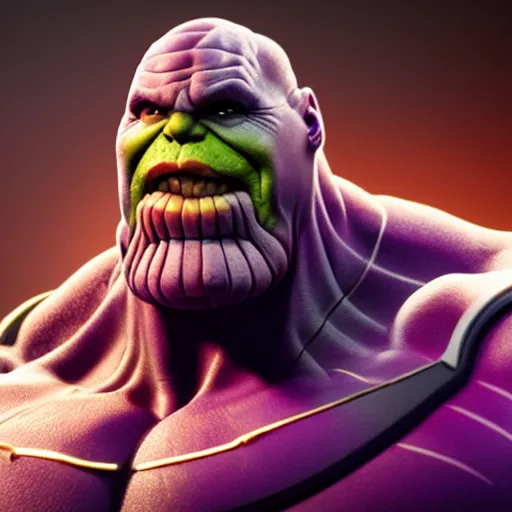 Image similar to thanos as an raisin with raisin features with the face of thanos, jamming with the californian raisins, realistic, hyperrealistic, ultra realistic, real, real world, highly detailed, very detailed, extremely detailed, intricate details, 8 k resolution, hd quality