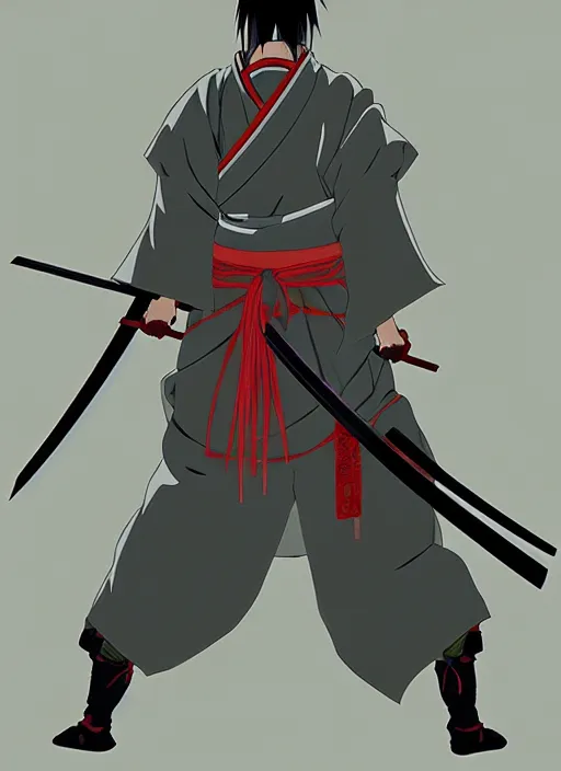 KREA - Anime ninja girl by Huke, concept art-demhanvico.com.vn