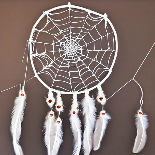 Image similar to dream catcher spider web