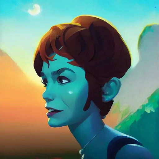 Image similar to face icon stylized minimalist the poseidon adventure 1 9 7 2, loftis, cory behance hd by jesper ejsing, by rhads, makoto shinkai and lois van baarle, ilya kuvshinov, rossdraws global illumination