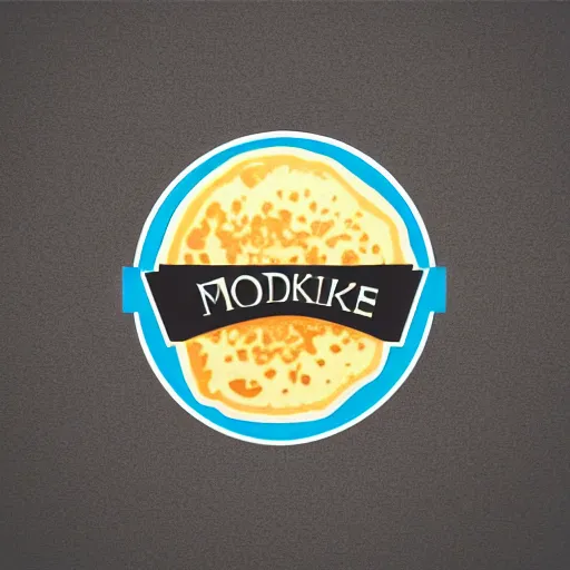 Image similar to modern logo of a pancake
