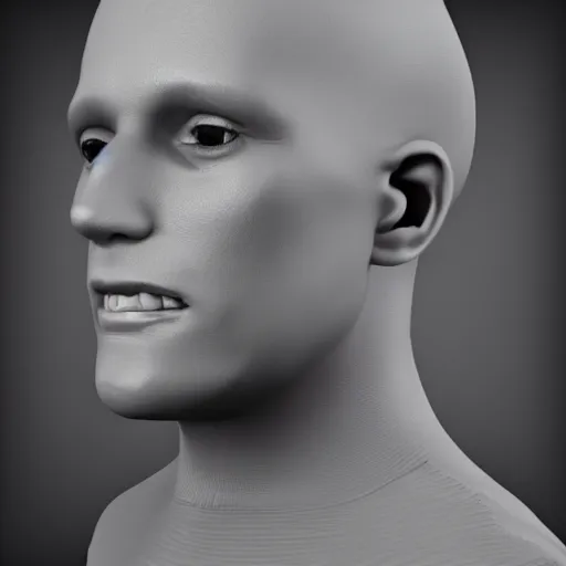 Prompt: humans if they evolved to have car ears, 8 k, highly realistic, unreal engine render