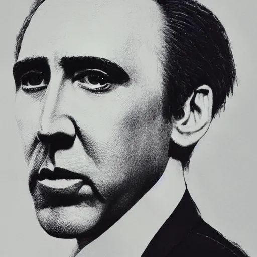 Image similar to nicholas cage dressed like a minon, highly detailed, 8k