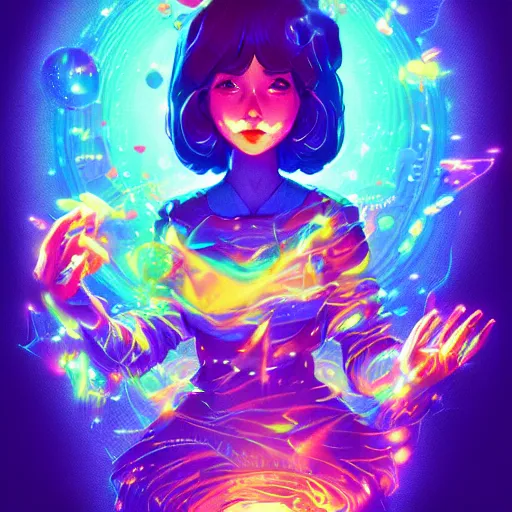 Image similar to skill magic deepdream radiating a glowing aura stuff loot legends stylized digital illustration video game icon artstation lois van baarle, ilya kuvshinov, rossdraws,