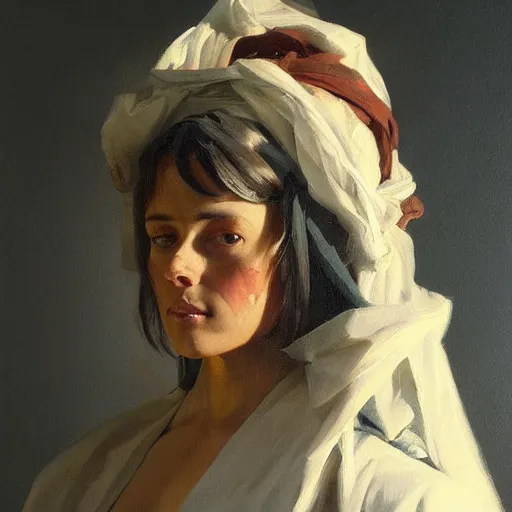 Image similar to oil painting portrait by hyacinthe rigaud, (Greg rutkowski), trending on artstation