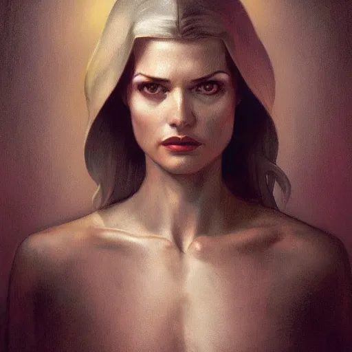 Image similar to Shelly Twin peaks, physically accurate, moody dynamic lighting, intricate, elegant, highly detailed, digital painting, artstation, HR GIGER, Hieronymus Bosch, Francis Bacon, concept art, smooth, sharp focus, illustration, art by artgerm and greg rutkowski and alphonse mucha