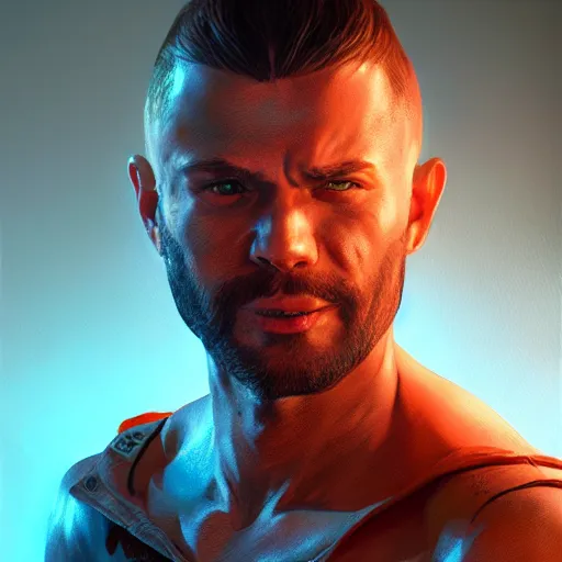 Image similar to a hyper real comic book style portait painting of god, unreal 5, hyperrealistic, octane render, cosplay, rpg portrait, dynamic lighting