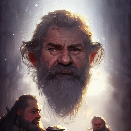 Image similar to a portrait of dwarf, intricate, headshot, highly detailed, digital painting, artstation, concept art, sharp focus, cinematic lighting, illustration, art by greg rutkowski, cgsociety