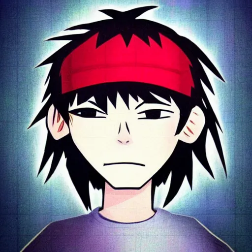 Image similar to 2D from Gorillaz