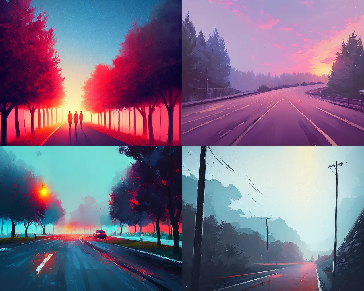 Prompt: highlights, Alena Aenami, Artstation