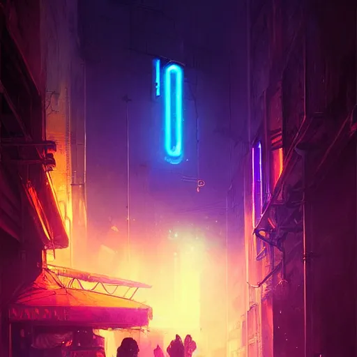 Image similar to a vending machine dimly neon lighting a dark alley, by greg rutkowski and gaston bussiere, dim purple and blue neon lighting, beautiful volumetric - lighting - style atmosphere, futuristic atmosphere, intricate, detailed, photorealistic imagery