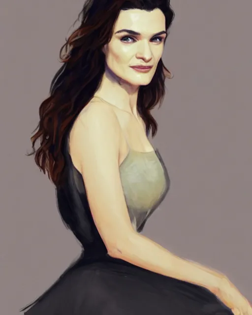 Image similar to rachel weisz, concept art