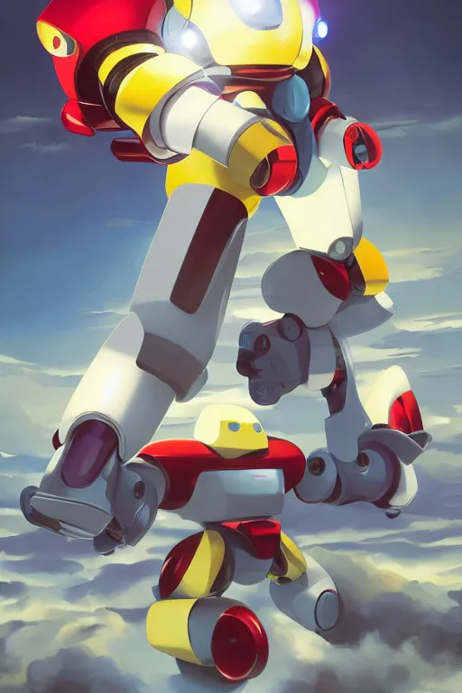 Image similar to metabots medabots medarotto medarot robot minimalist comics, behance hd by jesper ejsing, by rhads, makoto shinkai and lois van baarle, ilya kuvshinov, rossdraws global illumination ray tracing hdr radiating a glowing aura