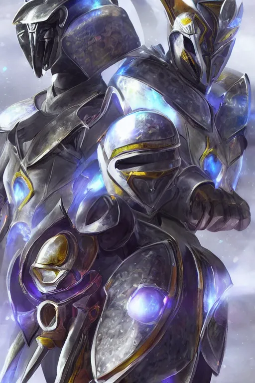 Image similar to helmet armor guardian destiny in witch queen illumination ray tracing hdr fanart arstation by sung choi robot ninja mask and eric pfeiffer and gabriel garza and casper konefal