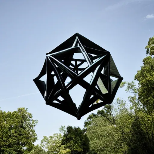 Prompt: icosahedron