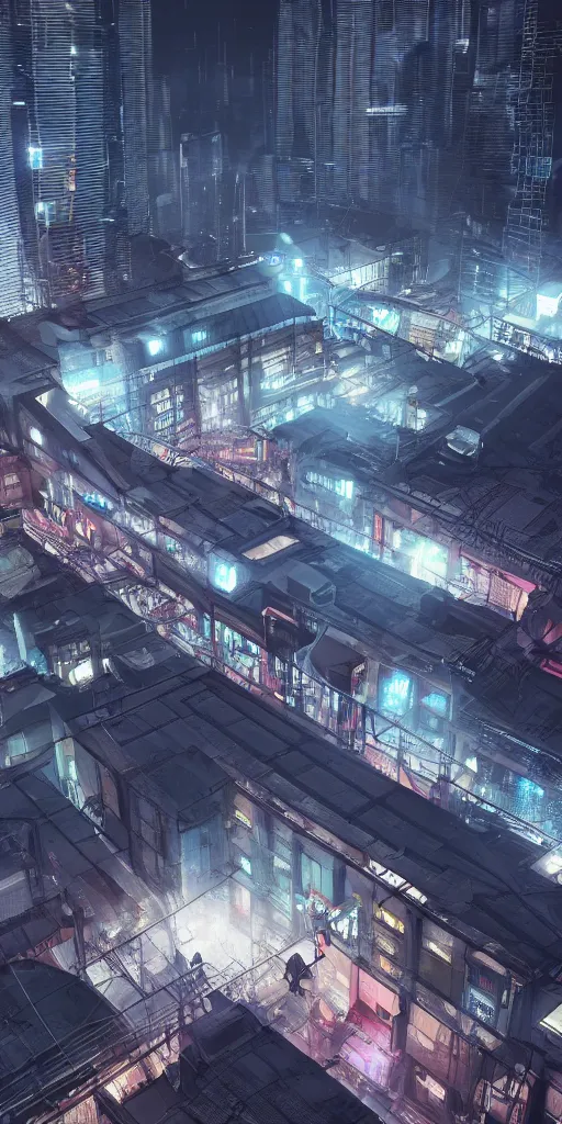Prompt: equirectangular projection grid of a futuristic bladerunner, cyberpunk, trainstation in the rain at night, volumetric lighting, 4K, Spherical, Panorama, RealityEngine, PhotoRender, hyperdetailed, cinematic