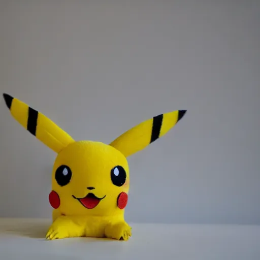 Image similar to a paper towel pikachu