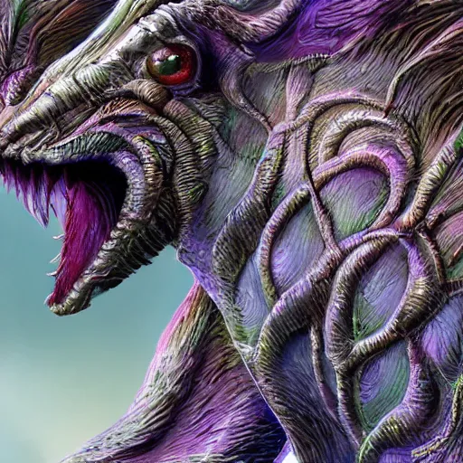 Image similar to a small mythical creature, close shot, stunning detail, highly detailed digital art