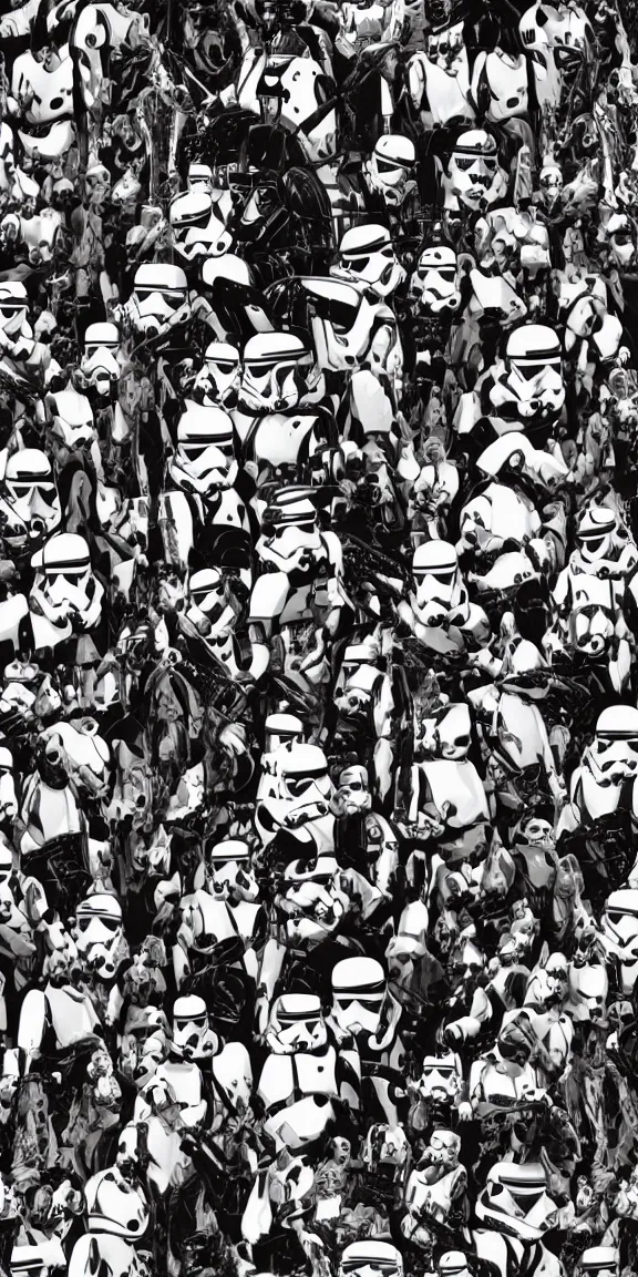 Image similar to artistic Star Wars wallpaper