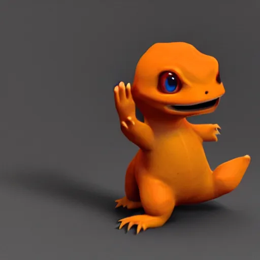 Image similar to charmander shaped ice, concept art, octane render, unreal engine 5, highly detailed, high quality, 8 k, soft lighting, realistic face, path traced