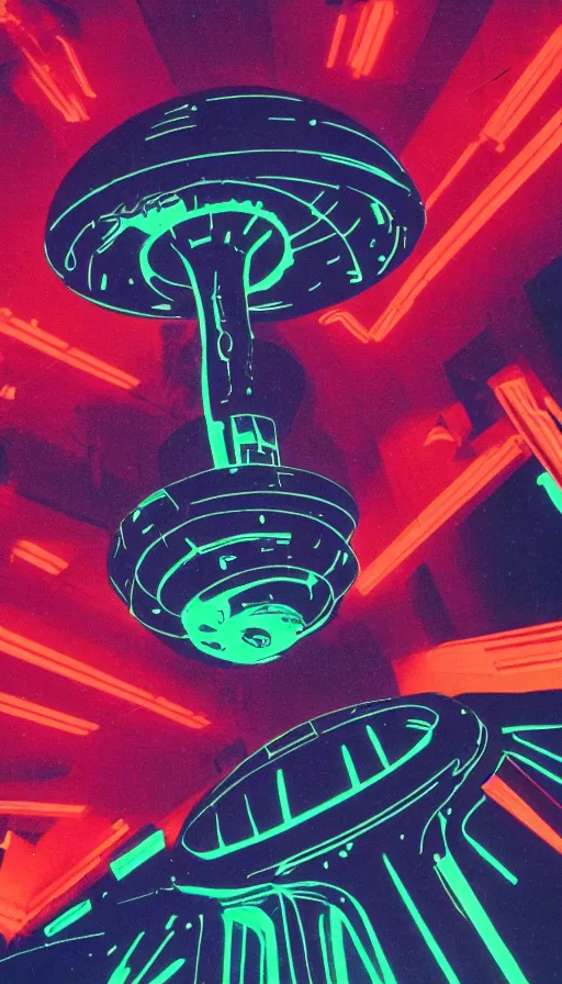 ufo in neon space, sharp focus, saul bass | Stable Diffusion | OpenArt