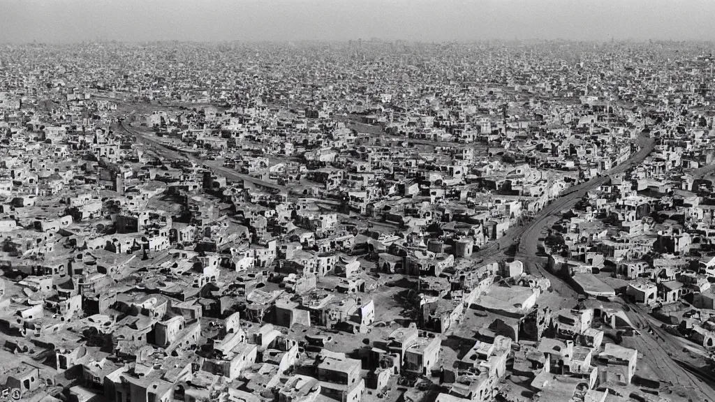 Image similar to photograph + central baghdad in the 1 9 6 0 s + fujifilm