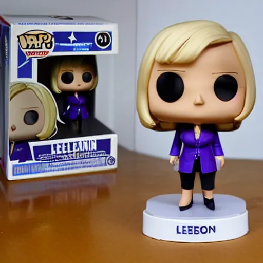 Image similar to Marine Lepen Funko pop