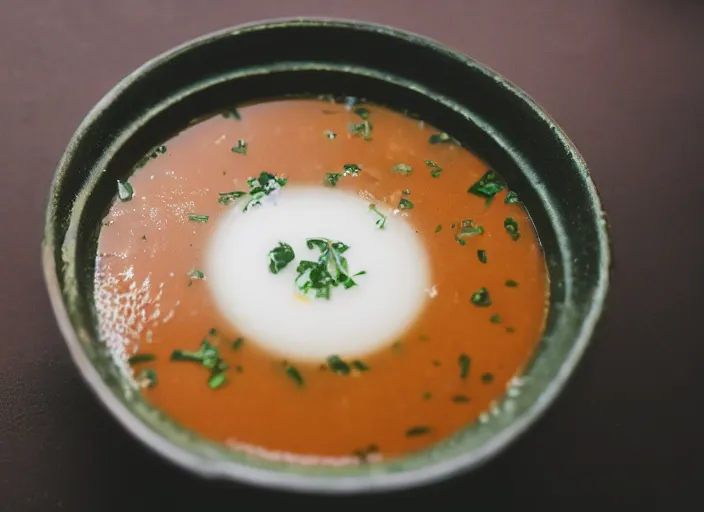 Prompt: dslr photograph of a bowl eldritch horror soup, 8 5 mm f 1. 8