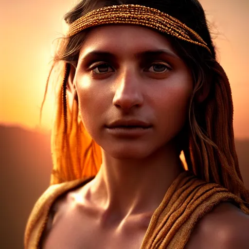 Image similar to photographic portrait of a stunningly beautiful renaissance suri tribe female maiden in soft dreamy light at sunset, contemporary fashion shoot, by edward robert hughes, annie leibovitz and steve mccurry, david lazar, jimmy nelsson, breathtaking, 8 k resolution, extremely detailed, beautiful, establishing shot, artistic, hyperrealistic, beautiful face, octane render