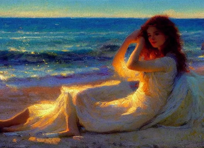 Image similar to beach light by alexander averin and delphin enjolras