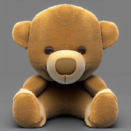 Prompt: 3d render of Kanye West holding a light-brown teddy bear in his arms, highly detailed, HD, 4k, 8k, Canon 300mm, professional, 40mp