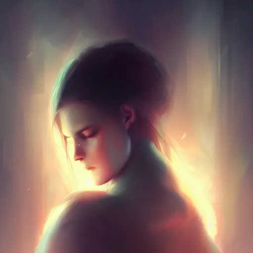 Image similar to depression in real life, digital art, art by charlie bowater, dark theme, smooth light, high details