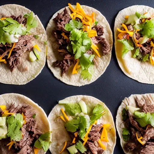 Image similar to fresh, steaming taco, beef taco, stuffed with extras, authentic street taco, sizzling beef