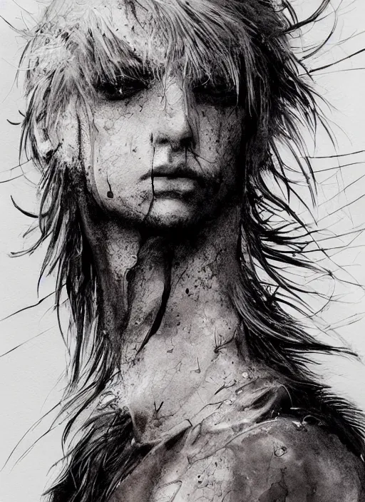 Prompt: portrait, emo emu, watercolor, dramatic lighting, cinematic, establishing shot, extremely high detail, foto realistic, cinematic lighting, pen and ink, intricate line drawings, by Yoshitaka Amano, Ruan Jia, Kentaro Miura, Artgerm, post processed, concept art, artstation, matte painting, style by eddie mendoza, raphael lacoste, alex ross