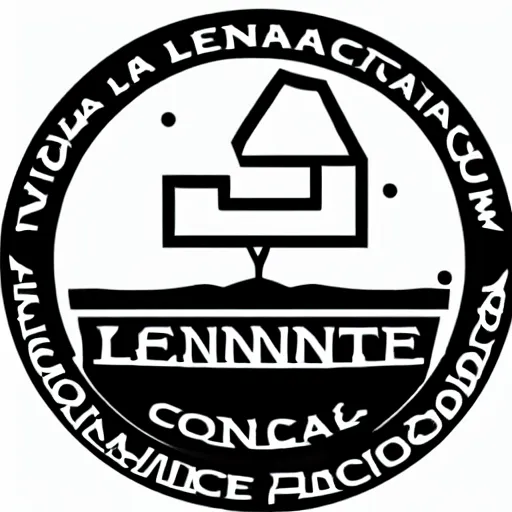 Image similar to logo of a fictional company L'Enfante