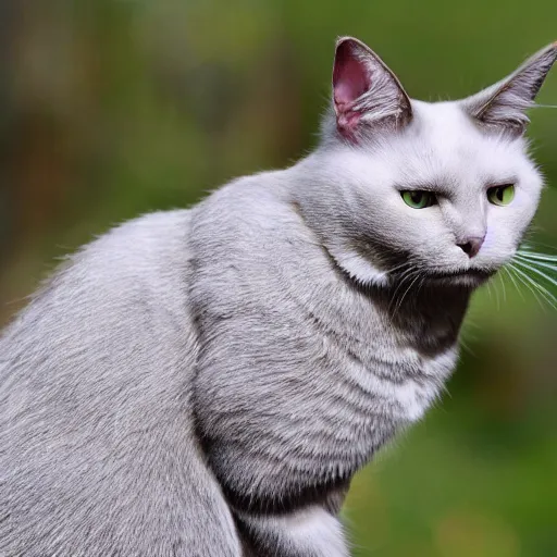 Prompt: photo of ornithorinic cat, realistic